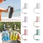 Silicone Splash-Proof Straw Tips for Tumblers