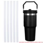 5-Pack Durable Reusable Straws for Stanley Mugs