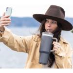 Reusable Stainless Steel Straws with Cleaning Brush, 6 Pack