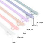 6 Silicone Straws with Covers for Stanley Tumblers