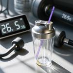 12 Pack Glitter Straws with Cleaning Brush