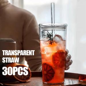 30cm Replacement Straw Compatible Stanley 40oz Tumbler,  Clear Reusable for Stanley Tumbler Transparent Straws