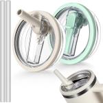 40oz Flip Straw Lid for Stanley Cup Leak Proof Spill-proof Cover Tumbler Lid Replacement for Stanley Cup Accessories Straw Cover