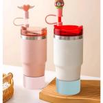 1PCS Water Cup Silicone Boots Protector Silicone Bottom Sleeve Anti-Slip Cup Base Sleeve Simple Modern for Stanley Cup Accessory