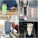 1PCS Water Cup Silicone Boots Protector Silicone Bottom Sleeve Anti-Slip Cup Base Sleeve Simple Modern for Stanley Cup Accessory