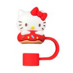 4Pcs 10mm HelloKitty Straw Cover Cap Dust-Proof Reusable Straw Tips Lids for Stanley Cup Leak-proof  Dust Proof Straws Cover