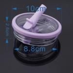 For Stanley Spill-proof Cup Cover 40oz Replaceable Environmental Protection Cup Cover Creative Spiral Straw Cover Cup Accessorie