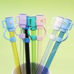10mm Reusable Straw Topper for Stanley Cup Hygienic Splash Proof Straw Cover Durable Cup-shaped for Stanley Cup Plug