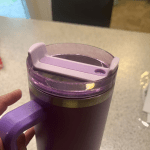 40 OZ Tumbler Lid Replacement Fit for Stanley Cup,Dustproof Spill Proof Splash Resistant Tumbler Covers for Cups Accessories ﻿