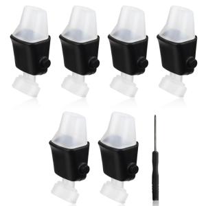 ABSE-6Pcs Replacement Accessories Spout For Contigo,Soft Lids Replacement Parts Silicone Mouthpiece For Contigo Aubrey 14Oz/20Oz