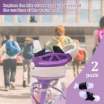 Water Cup Nozzle Food Grade Silicone Nozzle Water Bottle Accessories Children's Straw Mouth Cover Thermo Cup Nozzle for Contigo