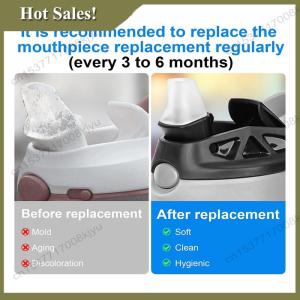 -A23G 6Pcs Replacement Accessories Spout For Contigo,Soft Lids Replacement Parts Silicone Mouthpiece For Contigo Aubrey 14Oz/20O
