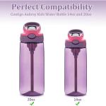 2Pcs Replacement Spout Parts for Contigo Aubrey Water Bottle Toddler Cups Lid Accessories for Contigo Replacement Nozzles for C