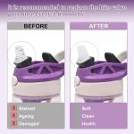 Thermo Cup Nozzle Water Cup Nozzle Portable Black Food Grade Silicone Nozzle Water Bottle Accessories for Contigo