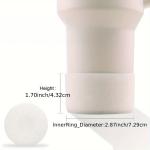 1pc Silicone Cup Bottom Sleeve, Non-slip Twinkle Cup Boot Cover, Cup Accessories For 20-40oz Tumbler & Hydro Flask 12-24oz