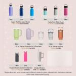 1pc Silicone Cup Bottom Sleeve, Non-slip Twinkle Cup Boot Cover, Cup Accessories For 20-40oz Tumbler & Hydro Flask 12-24oz
