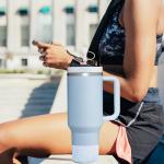 1pc Silicone Cup Bottom Sleeve, Non-slip Twinkle Cup Boot Cover, Cup Accessories For 20-40oz Tumbler & Hydro Flask 12-24oz