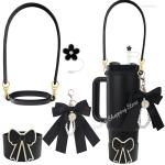 4pcs/set  Water Bottle Handle with Strap for Stanley Cup for Hydro Flask, Water Bottle Handle Fits Most 12-40oz