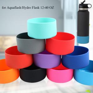 Silicone Bottle Bottom Sleeve Anti-Slip Hexagon Water Bottle Pad Cup Accessories for Aquaflash/HydroFlask 12-40 oz