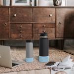 Silicone Bottle Bottom Sleeve Cup Accessories Anti-Slip Water Bottle Pad Heat Insulation for Aquaflash/HydroFlask 12-40 oz