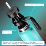 Replacement Lid for Hydroflask Wide Mouth Water Bottle Top Lids with Straw for  Accessories Top Sport Bottle Handle Cap for Hyd