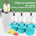 Stanley Ice Tray Mold Cube Tray Ice Beverage Cup Round Ice Shape Silicone Mold Stanley Accessories Suitable for Stanley Cups