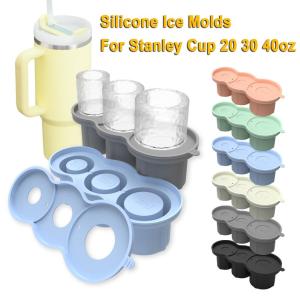 Silicone Ice Molds for Stanley Cup , Cylinder-Shaped Ice Tray for Water Bottles for Stanley Cup Accessories
