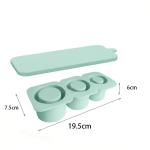 1pc Silicon Ice Cube Mold Stanley Kitchen Bar Tools Beverage Chiller  Cocktail  Mold  Summer  Ice Mold Ice  Cream Mold  Durable