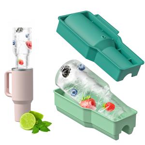 Leeseph Silicone Ice Molds forCup , Cylinder-Shaped Ice Tray for Water Bottles, Stanley Cup Accessories, Best Gift