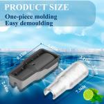 Tumbler Ice Mold for Stanley Cup 30-40 oz - Silicone Cylinder Ice Mold with Lid, Easy Fill and Release Ice Maker for Ice Drink