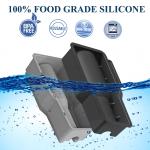 Tumbler Ice Mold for Stanley Cup 30-40 oz - Silicone Cylinder Ice Mold with Lid, Easy Fill and Release Ice Maker for Ice Drink