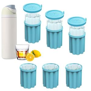 Ice Cube Tray for Owala FreeSip, 3PCS Silicone Ice Cube Molds, Easy Fill and Release Ice Maker for Chilling Cocktails Whiskey Drinks Juice Coffee, for Owala Water Bottle 24/32/40oz Accessories