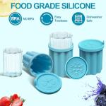 Ice Cube Tray for Owala FreeSip, 3PCS Silicone Ice Cube Molds, Easy Fill and Release Ice Maker for Chilling Cocktails Whiskey Drinks Juice Coffee, for Owala Water Bottle 24/32/40oz Accessories