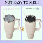 Ice Cube Tray for Owala FreeSip,3 Silicone Ice Cube Maker With Lid for Tumbler,Water Bottle for Chilling Whiskey, Cocktails, Drinks, Coffee, Easy Fill and Release Hollow Cylinder Ice Molds(Purple)