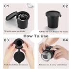 ACOOKEE Hollow Cylinder Ice Cube Mold for 24oz 32oz 40oz Owala Accessories, Set of 3, Silicone Ice Mold for Owala FreeSip Water Bottle, Whiskey Cocktails Bourbon