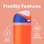 Owala Kids FreeSip Insulated Water Bottle, 16 oz