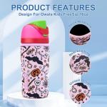 Owala Kids FreeSip 16oz Insulated Sleeve - Pink Halloween