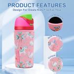 Owala Kids FreeSip 16 oz Cute Neoprene Sleeve
