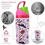 Owala Kids FreeSip 16oz Insulated Sleeve - Pink Halloween