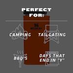 Stanley 8 oz Insulated Wide Mouth Flask - Blaze Orange