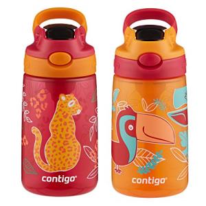 Contigo Aubrey Kids Water Bottles, 14 oz, 2 Pack
