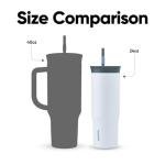 Owala 24 oz Insulated Travel Tumbler - Grey/Blue