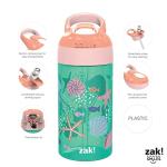 Zak Designs Unicorn & Shells Kids Water Bottles