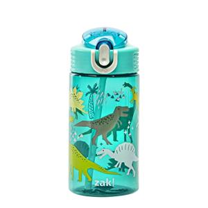 Dinosaur Kids Water Bottle with Leak-Proof Straw