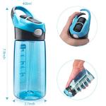 Kids Insulated Water Bottle with Straw and Handle