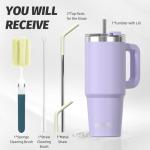 30 oz Insulated Travel Tumbler with Handle