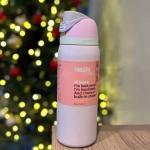 Owala 32 oz Pink Stainless Steel Water Bottle