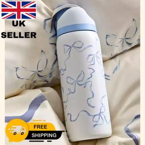 32 oz Owala FreeSip Blue Bow Tumbler