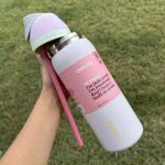 Owala 32 oz Pink Stainless Steel Water Bottle
