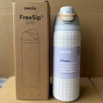 Owala 32oz Gingham Blue Travel Tumbler